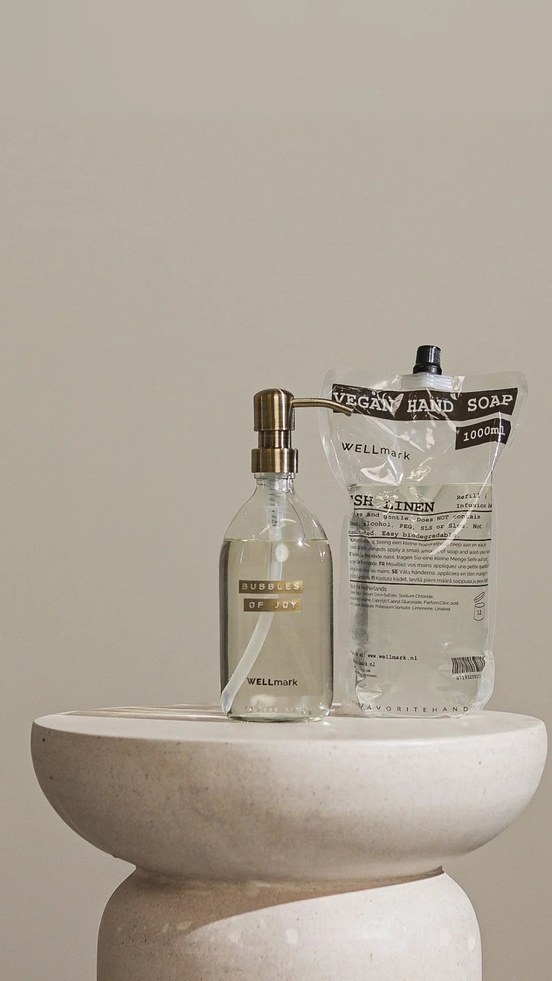 Wellmark Refill Handzeep Frisse Linnen 1L Wellmark