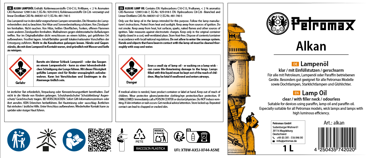 Petromax Kerosine 1L Petromax