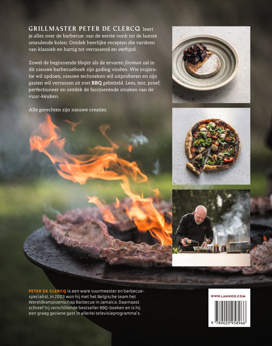 BBQ Boek Peter De Clercq – Verrassende Creaties Braainest