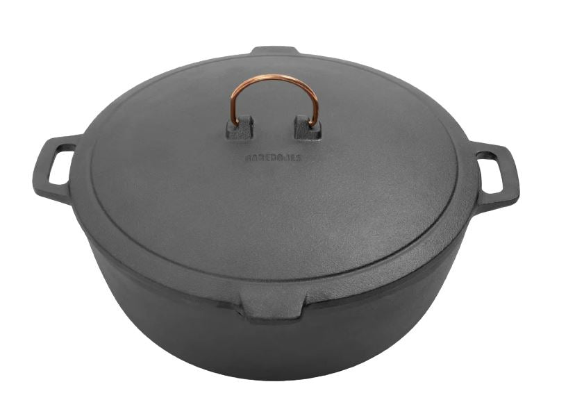 Barebones Stock Pot – Gietijzeren Braadpan 30cm Braainest
