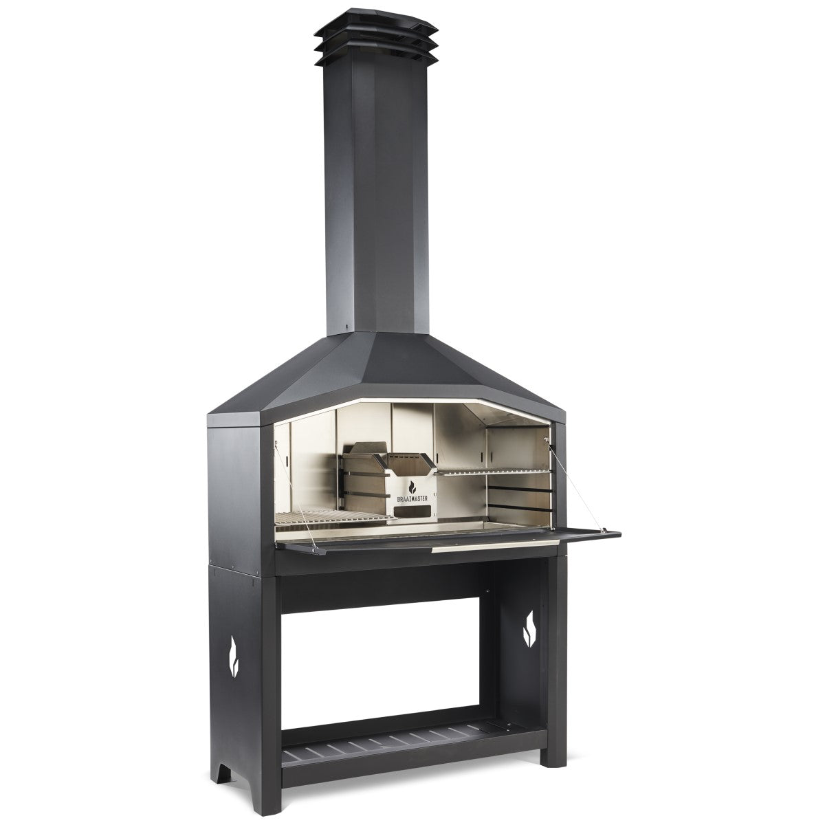 FS Duo black complete opstelling Braaimaster