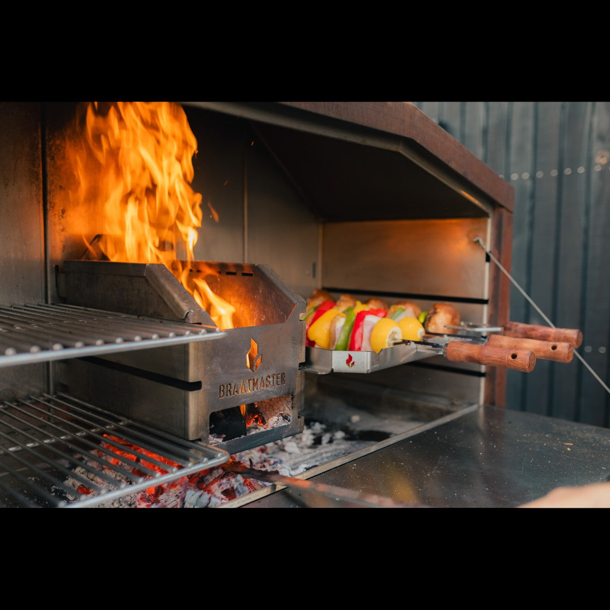 FS Duo black complete opstelling Braaimaster