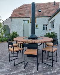 Caspero Design Teppanyaki met afzelia houten omranding Caspero Design