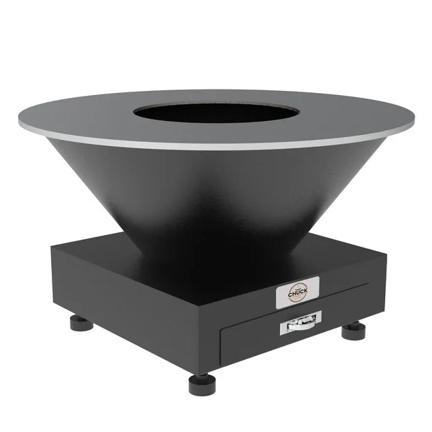 Chuck open-vuur plancha voor 2 of meer Chuck