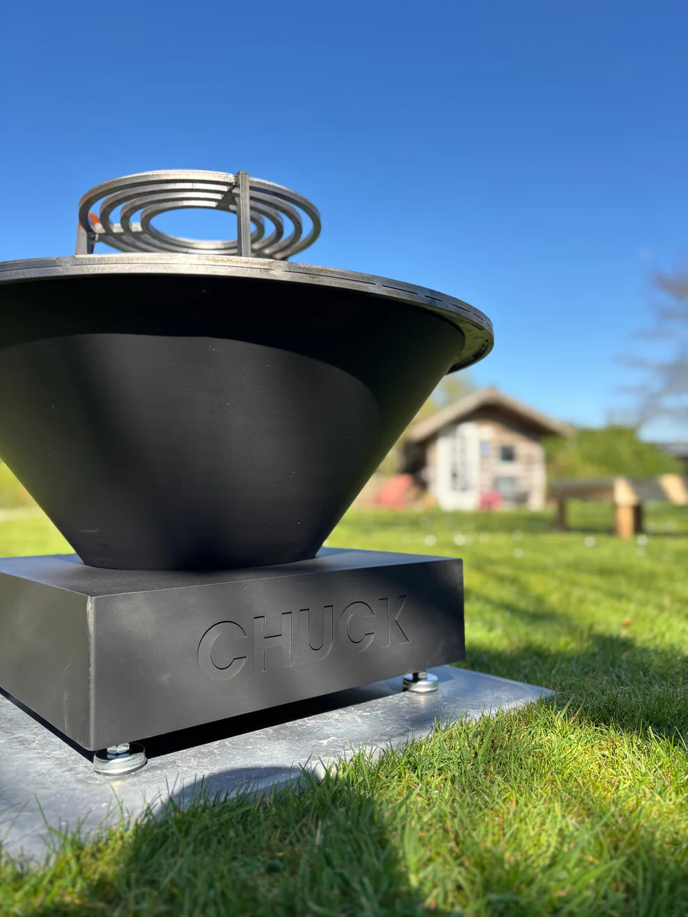 Chuck open-vuur plancha voor 2 of meer Chuck