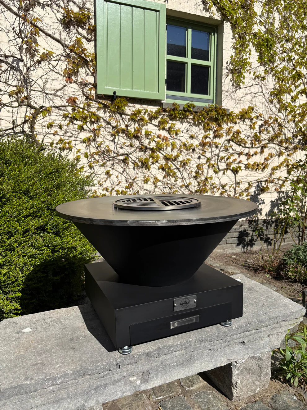 Chuck open-vuur plancha voor 2 of meer Chuck