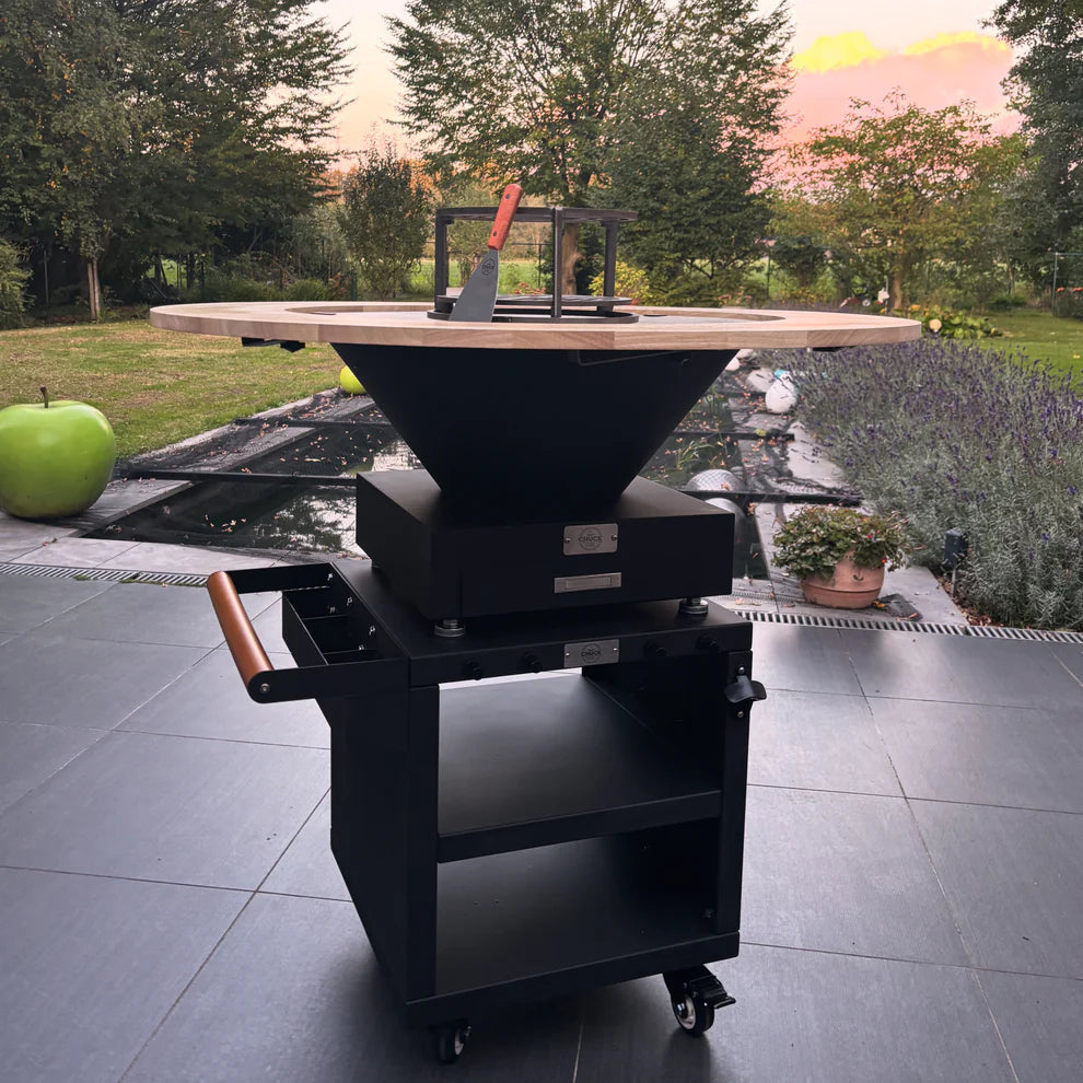 Chuck Spatel voor Plancha BBQ | RVS BBQ Accessoire Chuck