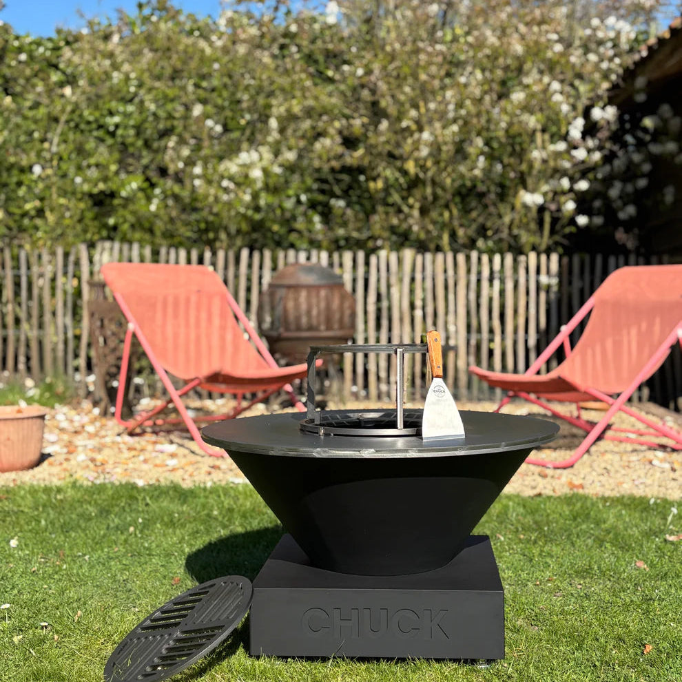 Chuck Spatel voor Plancha BBQ | RVS BBQ Accessoire Chuck
