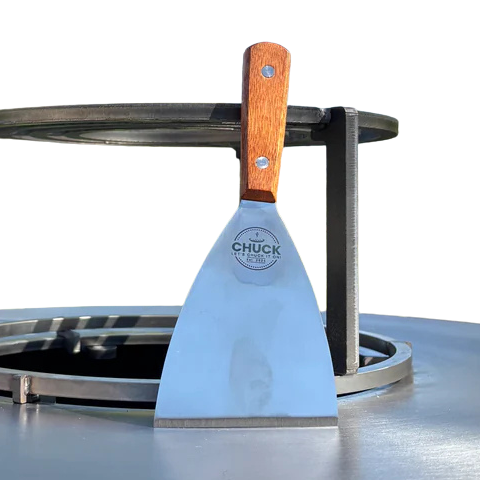 Chuck Spatel voor Plancha BBQ | RVS BBQ Accessoire Chuck