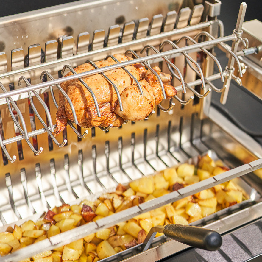 Forge Adour Grill 918.66 | RVS Houtskool Grill met Spit Forge Adour