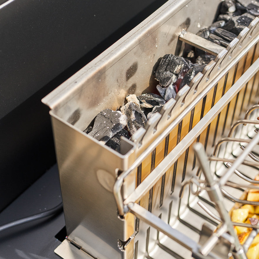 Forge Adour Grill 918.66 | RVS Houtskool Grill met Spit Forge Adour