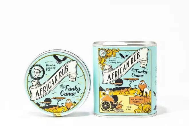 Funky Ouma African Rub voor het grillen Funky Ouma