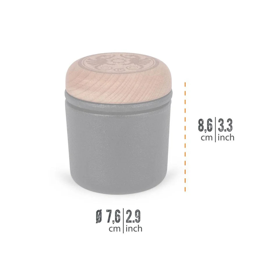 Gietijzeren handvijzel 7cm Diameter - Mortier Petromax