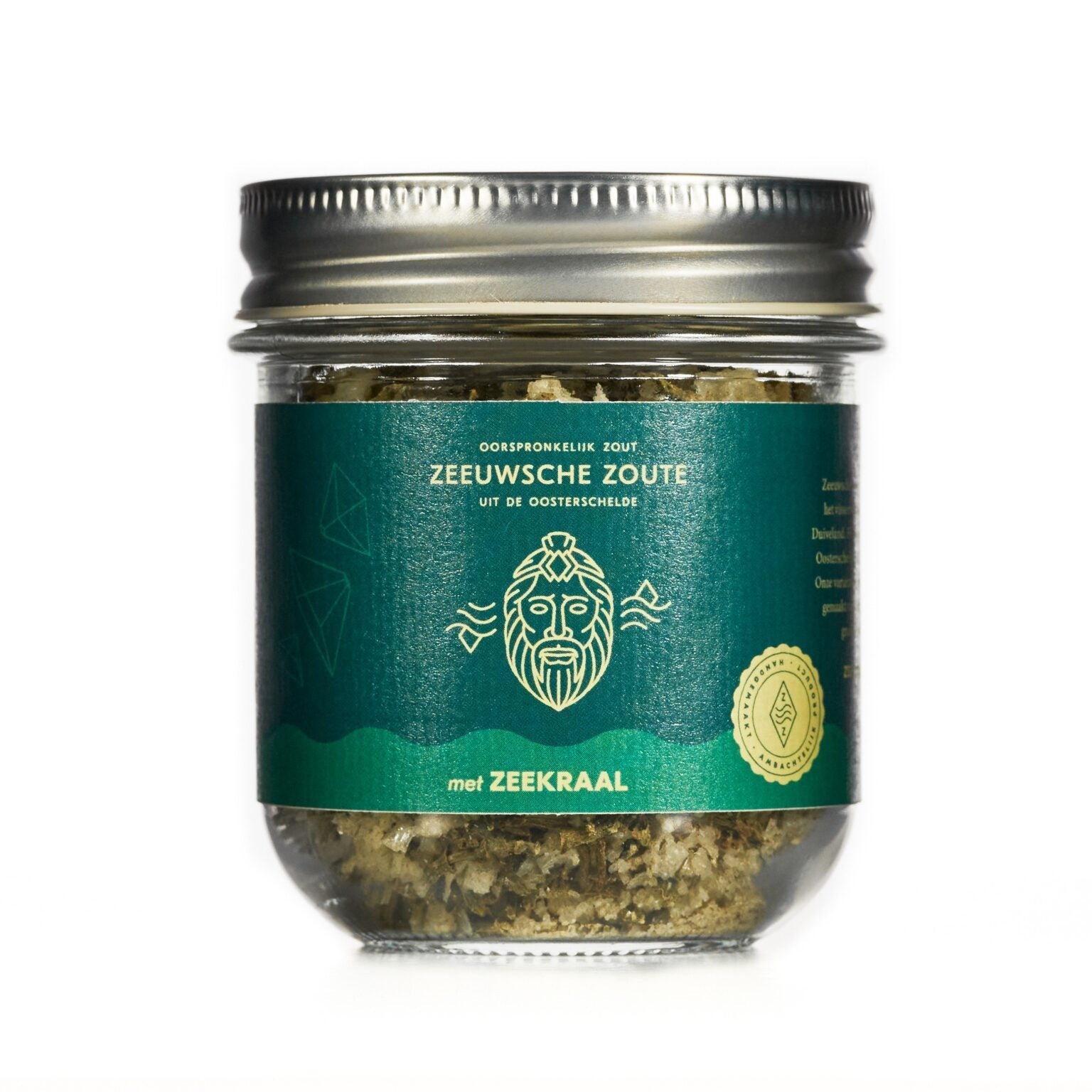 Zeeuwsche Zoute - Glazen pot Zeekraal 100gr Zeeuwsche Zoute
