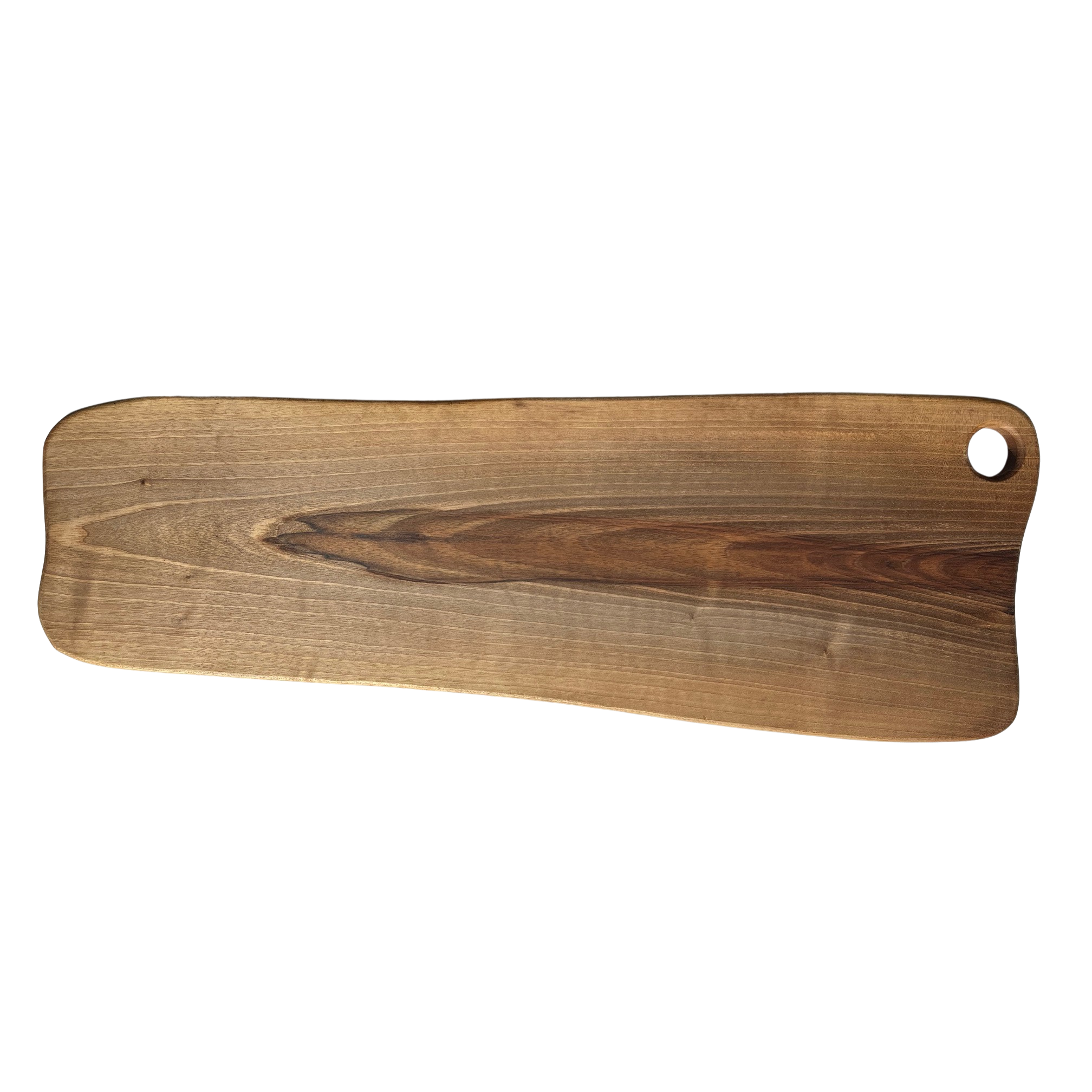 Extra grote serveerplank van kastanjehout – 75 x 20-30 cm Braainest