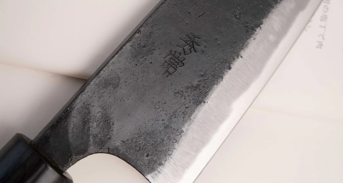 Hidetsune Ryo-Deba Aogami #2 Japans mes 165mm – Kuro-Uchi Braainest