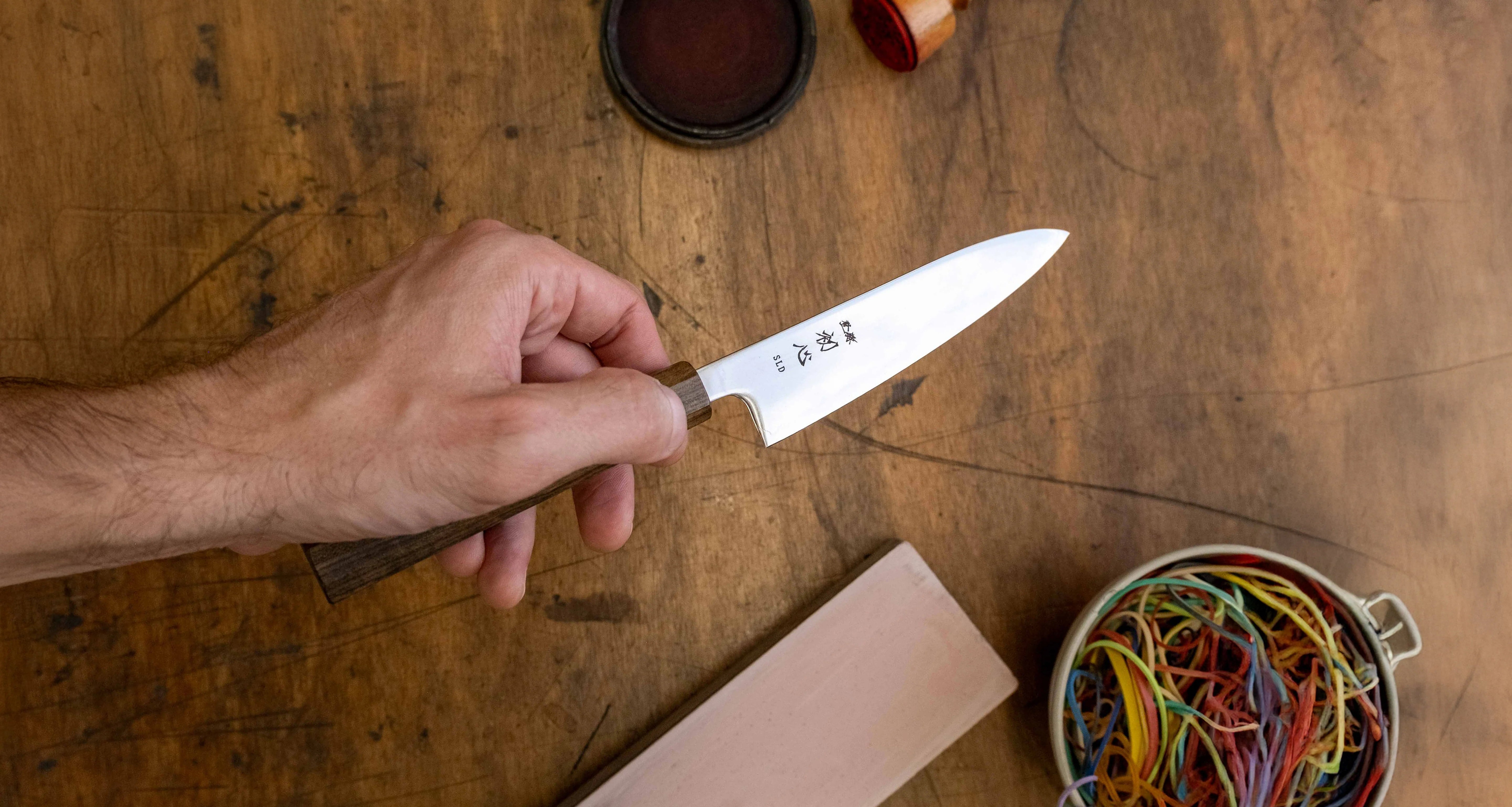 Hikari Petty Mes – SLD Satin Polish 135mm Precisieknife Braainest