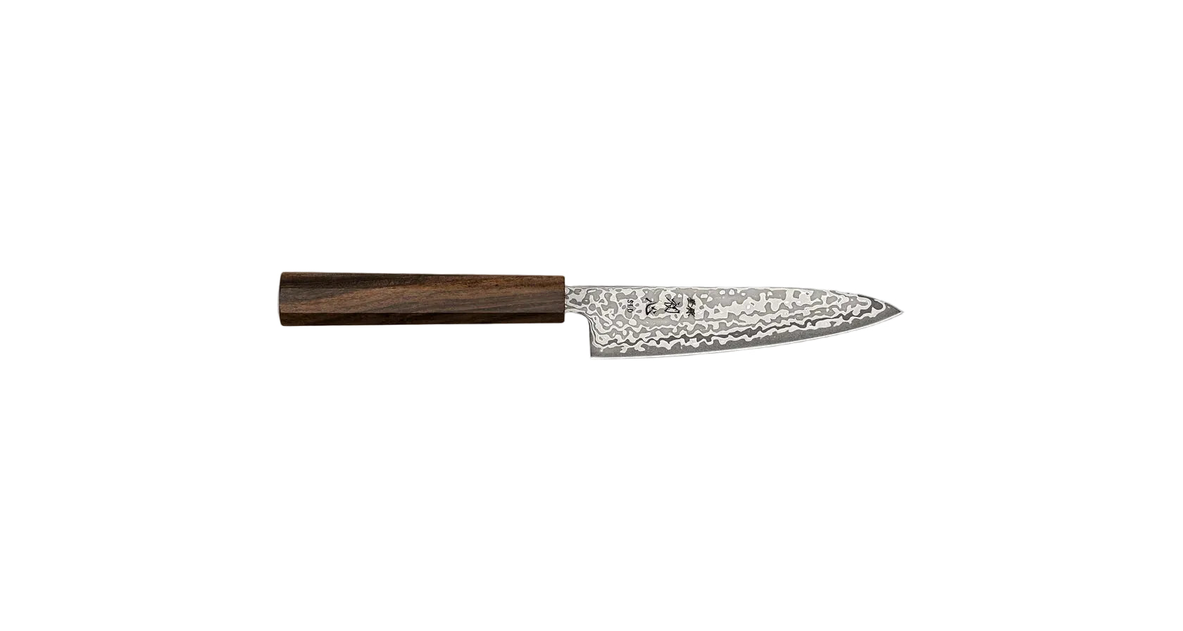 Hikari Petty SLD Kurozome Damascus 130mm Braainest