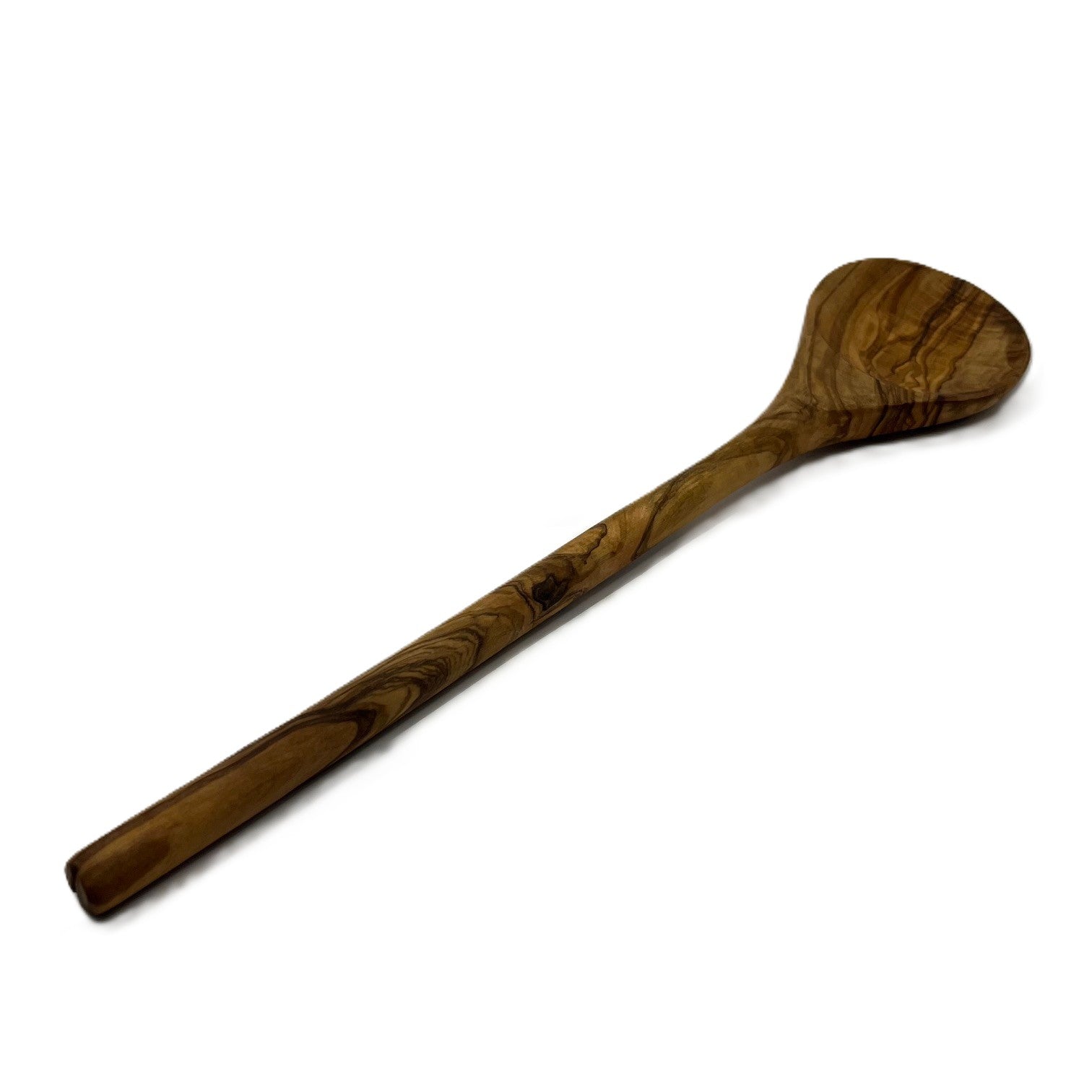 Olijfhouten pollepel 30cm Braainest