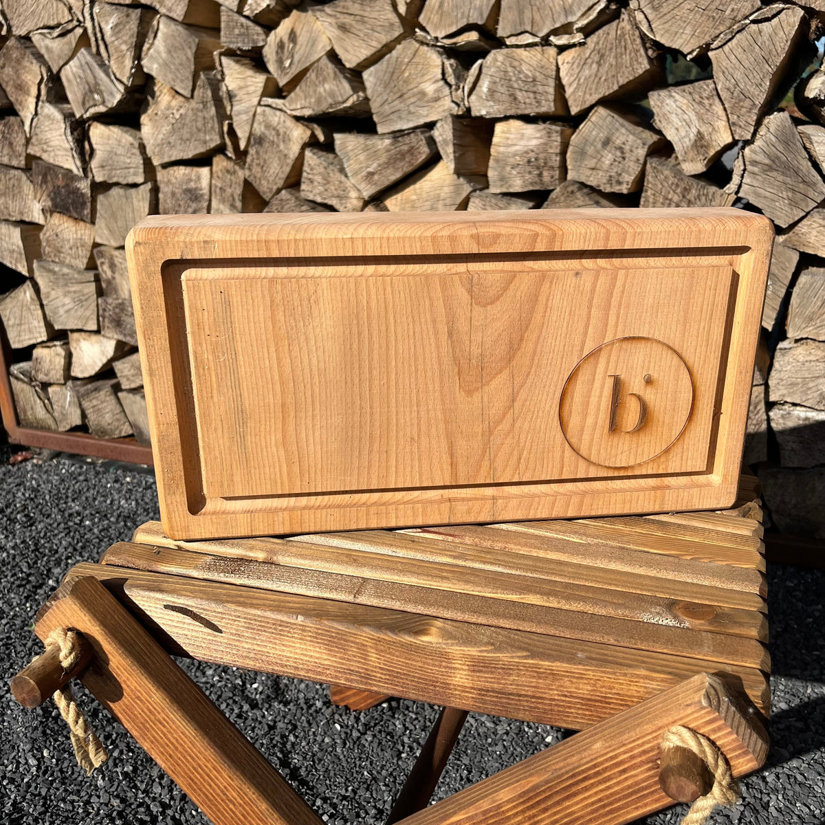 Houten Kapblok 34/39 cm – Massief & Robuust Braainest
