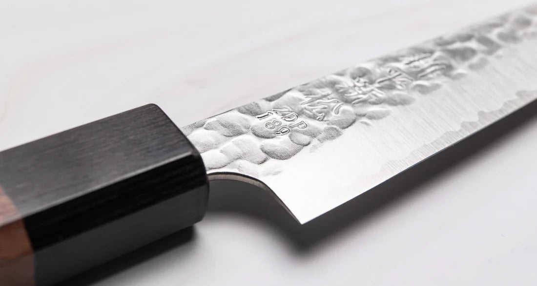 Japans Vakmanschap keuken mes 135mm Kouhei-Shinmatsu Petty Silver 135mm Braainest