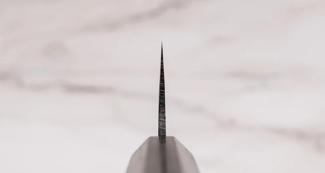 Krachtig handgemaakt Japans precisie mes voor fijn snijwerk 120 mm Braainest