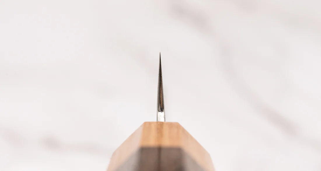 Multifunctioneel Japans Keukenmes 150mm Kotetsu Petty VG-10 Damascus Braainest