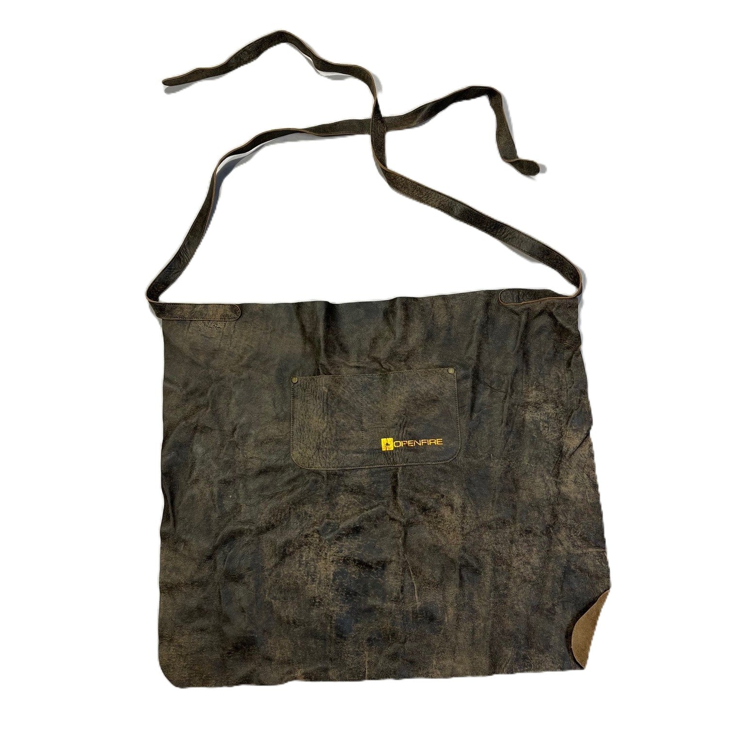 Openfire handgemaakte lederen BBQ short kort OpenFire