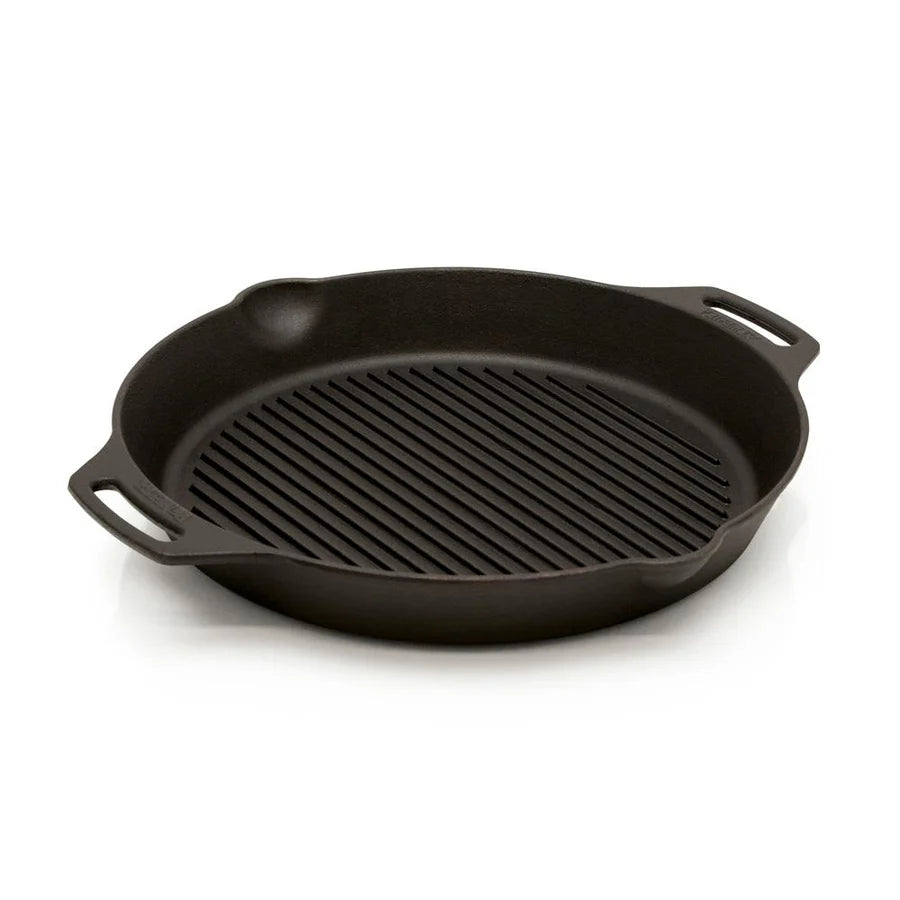 Petromax Gietijzeren grill skillet 2 handvaten 30cm Petromax