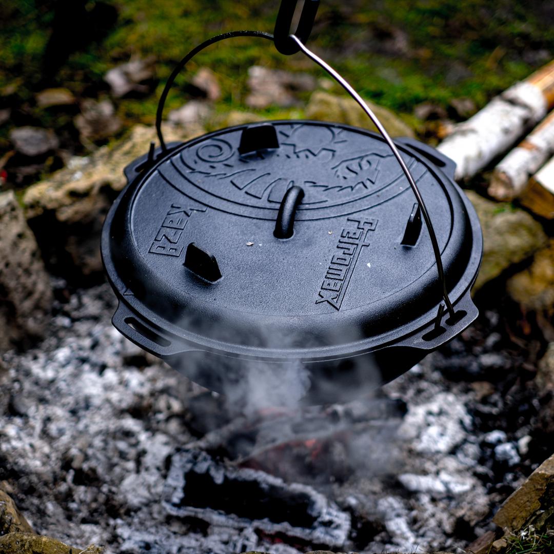Petromax Kazan 8 Liter Gietijzer – Outdoor Dutch Oven Petromax