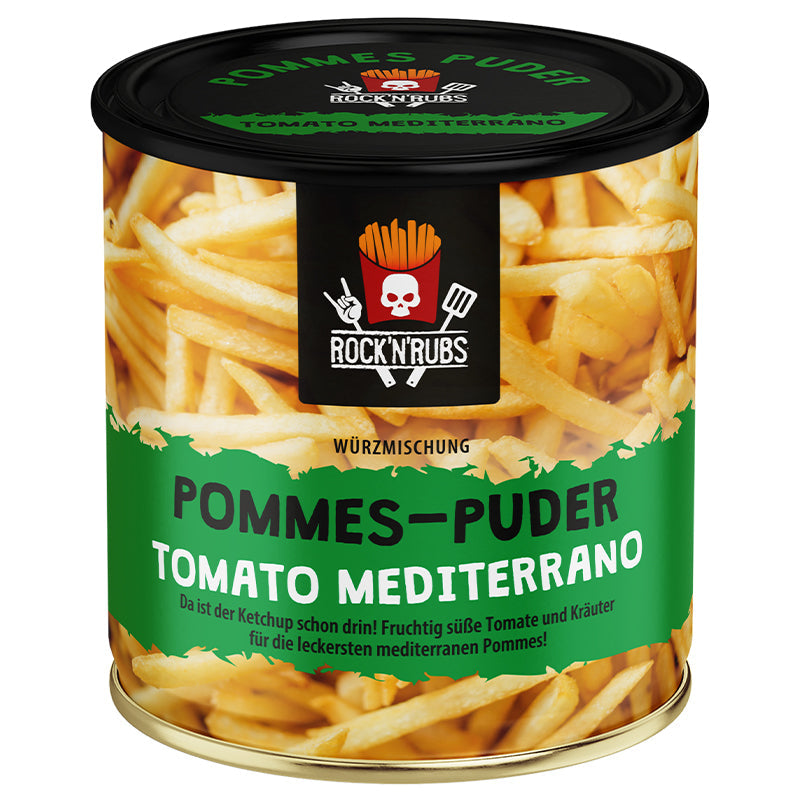 Kuiden Rock 'N Rubs Loaded Fries Powder Tomato Mediterrano Rock'N Rubs