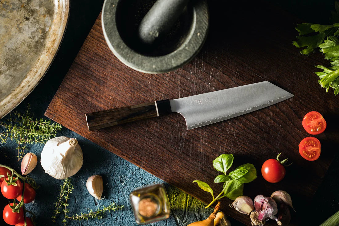SG2 Bunka mes – Japans keukenmes 165mm van Suncraft Braainest