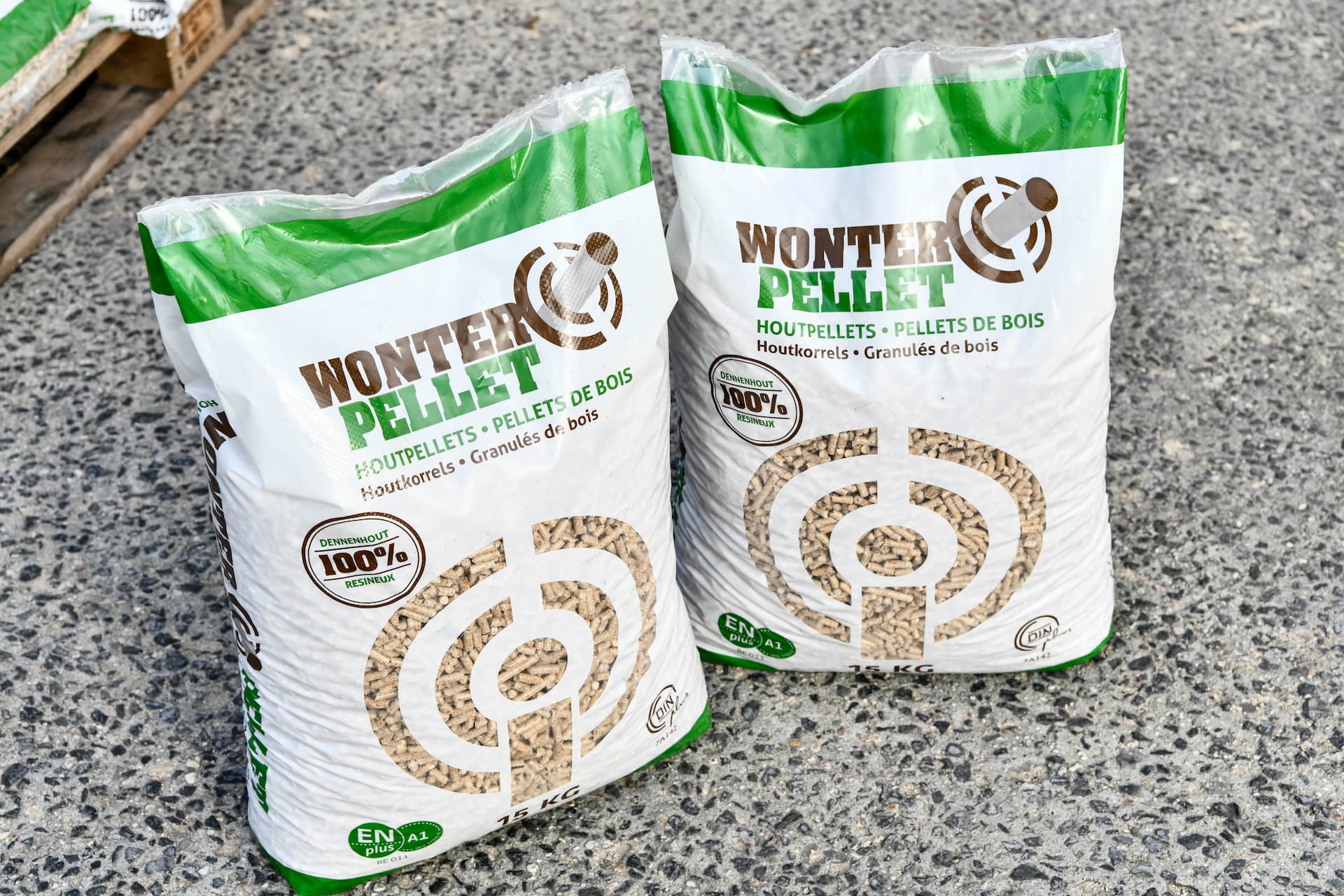 Zak pellets 15kg Braainest
