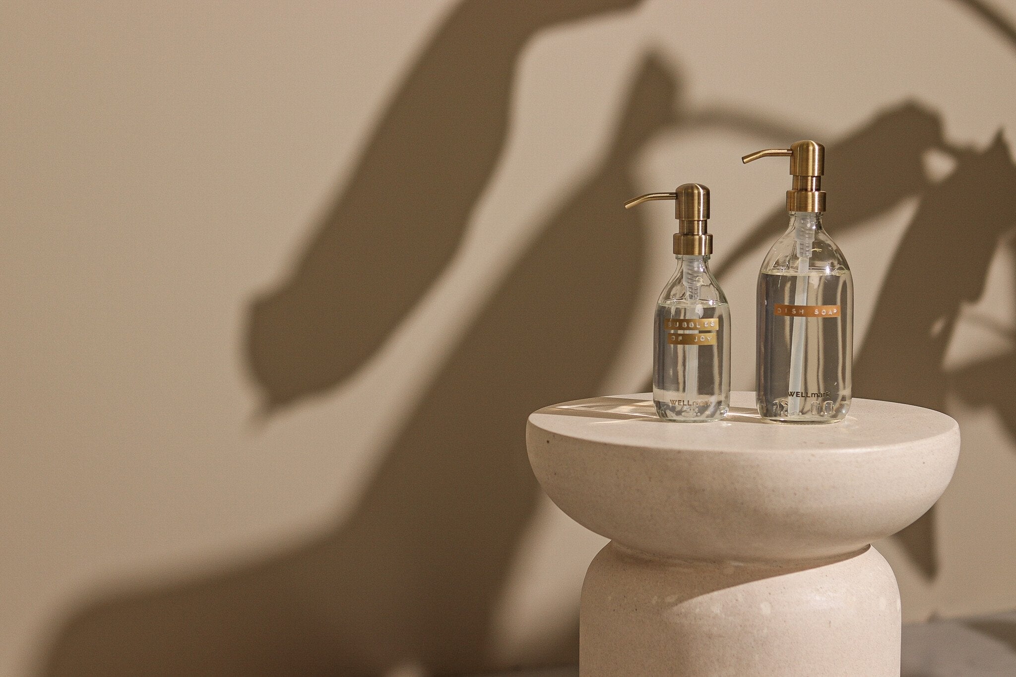 Wellmark Dish Soap Transparant/Brass 500ml Bronze Wellmark