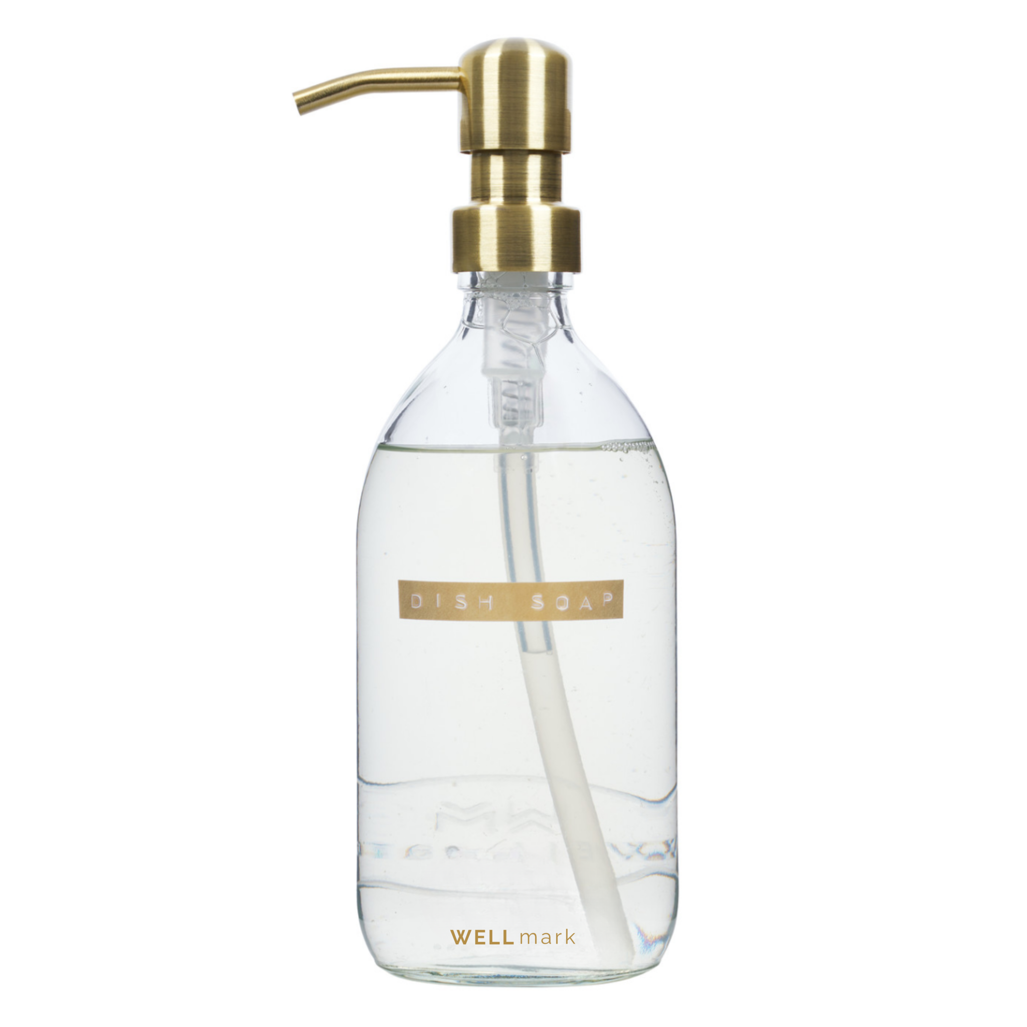 Wellmark Dish Soap Transparant/Brass 500ml Bronze Wellmark