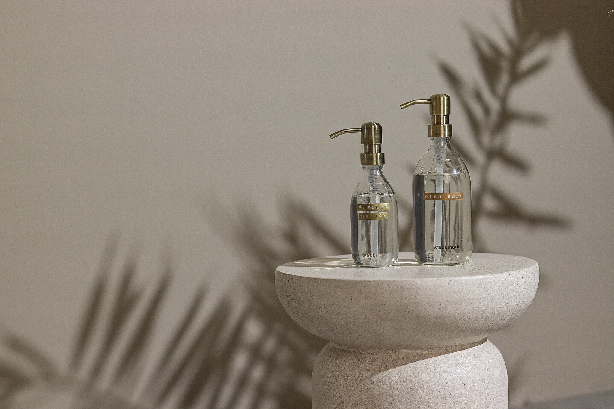 Wellmark Dish Soap Transparant/Brass 500ml Bronze Wellmark