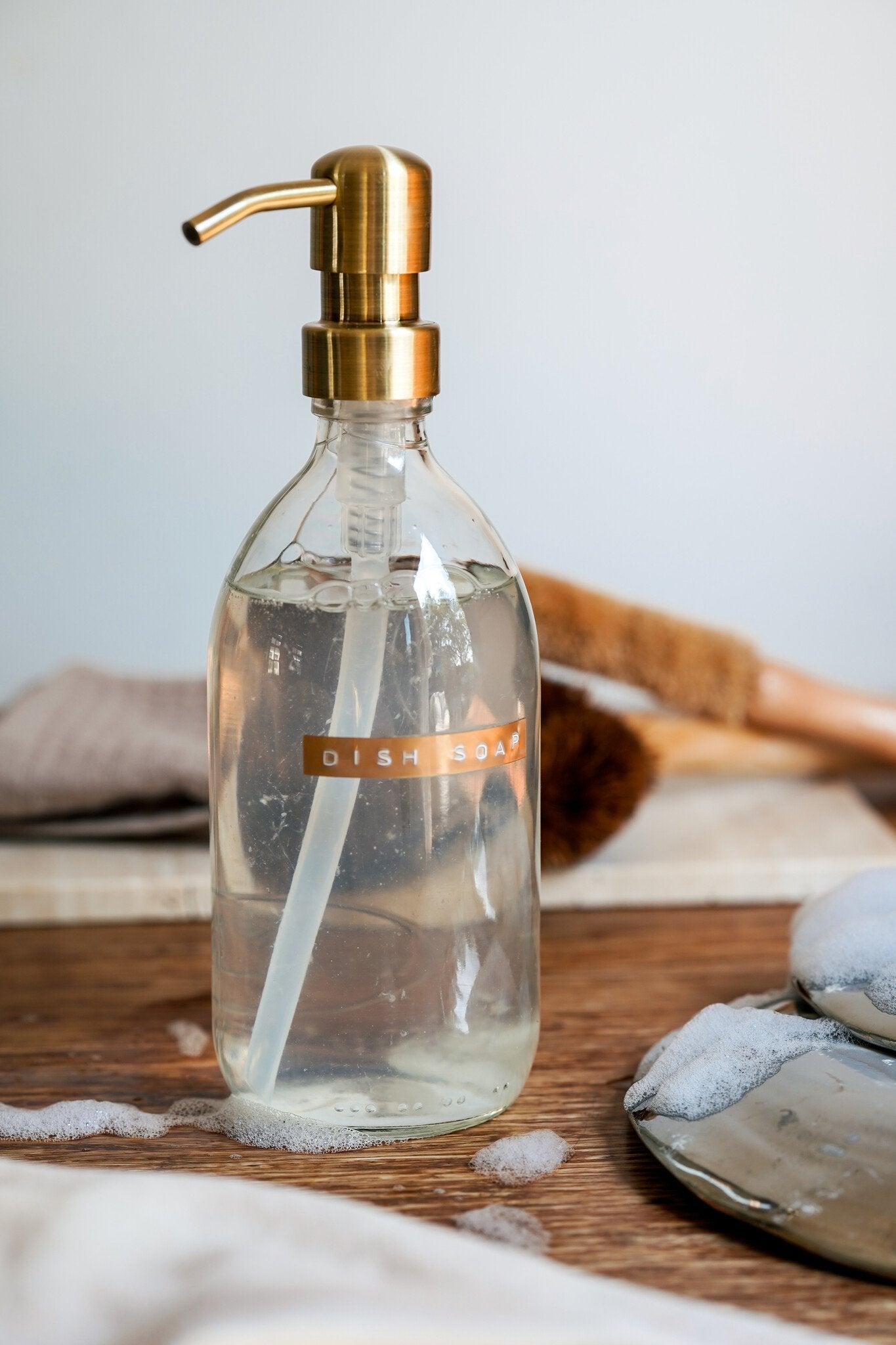 Wellmark Dish Soap Transparant/Brass 500ml Bronze Wellmark