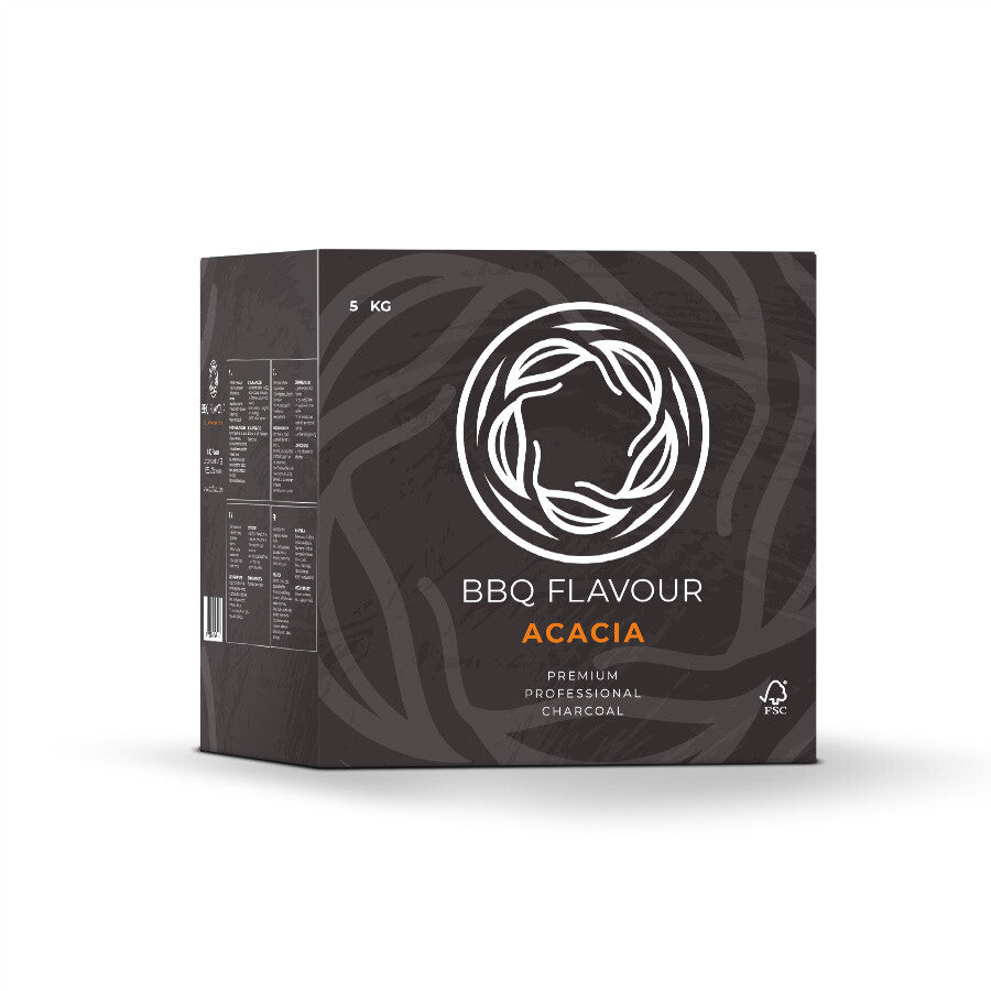 BBQ Flavour Houtskool Acacia 5KG BBQ Flavour