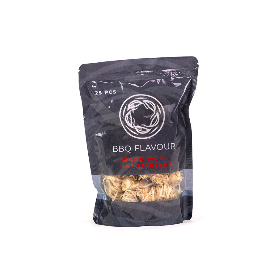 BBQ Flavour WOOD WOOL FIRE LIGHTERS BBQ Flavour