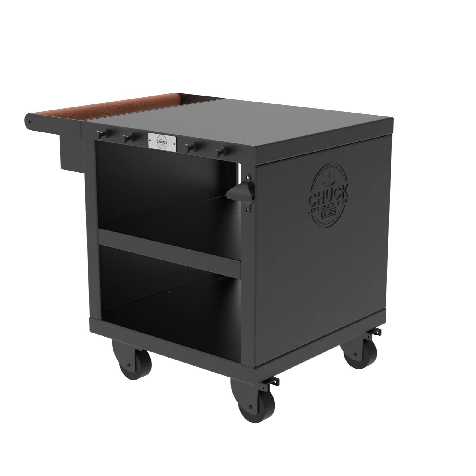 Chuck plancha BBQ Trolley Chuck
