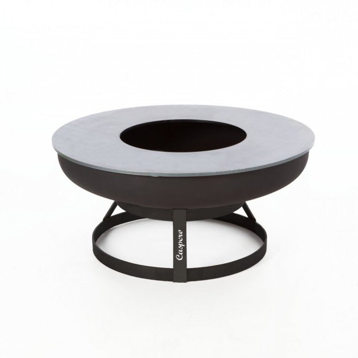 Caspero Design Cooking Fire Pit black low 103 Caspero Design