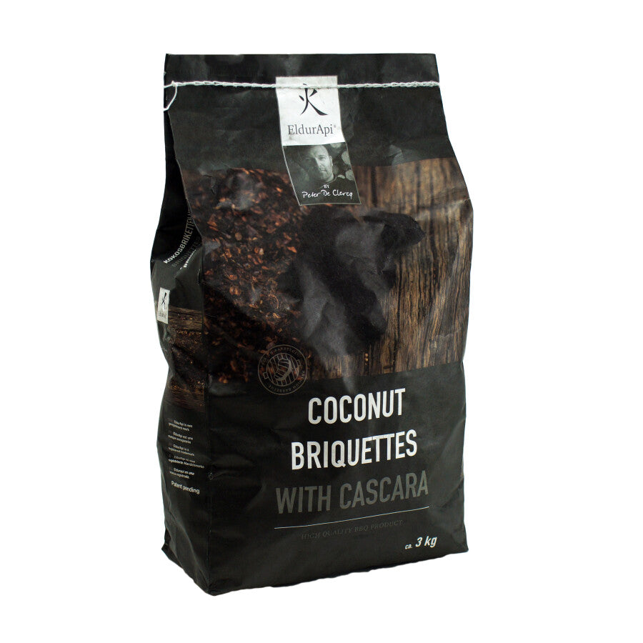 EldurApi Cocos Briketten Cascara EldurApi