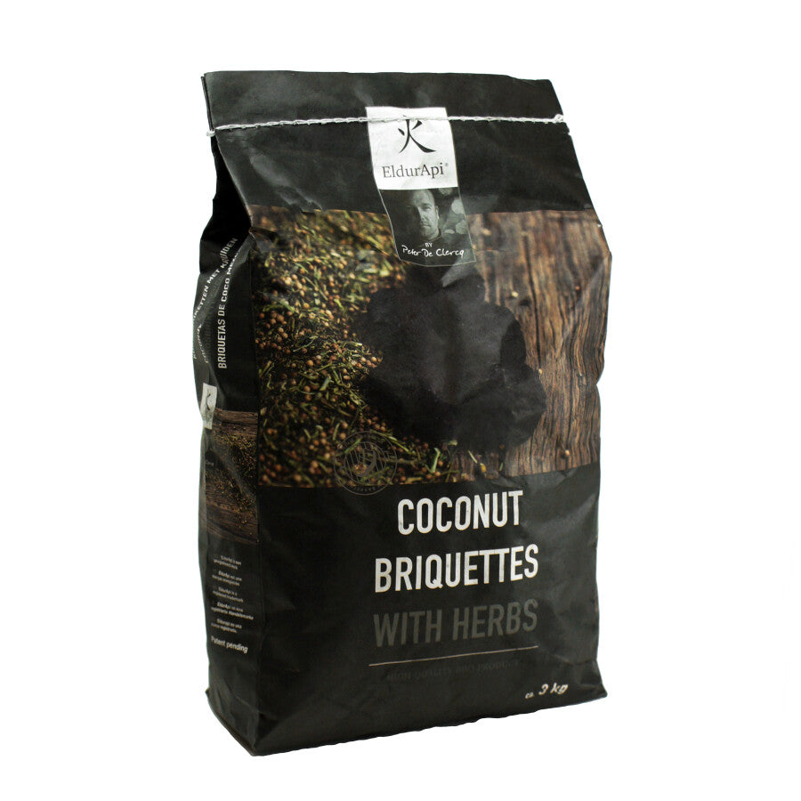 EldurApi Cocos Briketten Herbs EldurApi