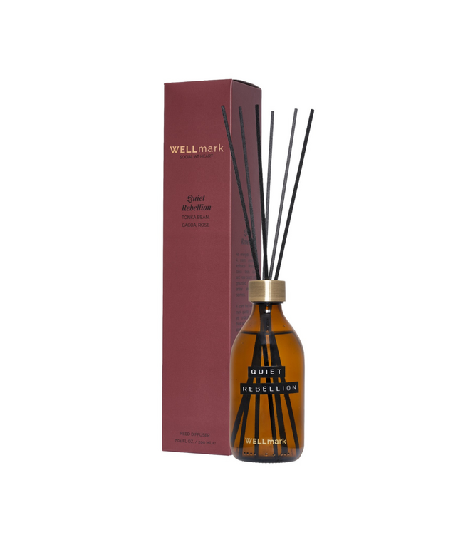 Geurstokjes Quiet Rebellion WELLmark 200ml Wellmark