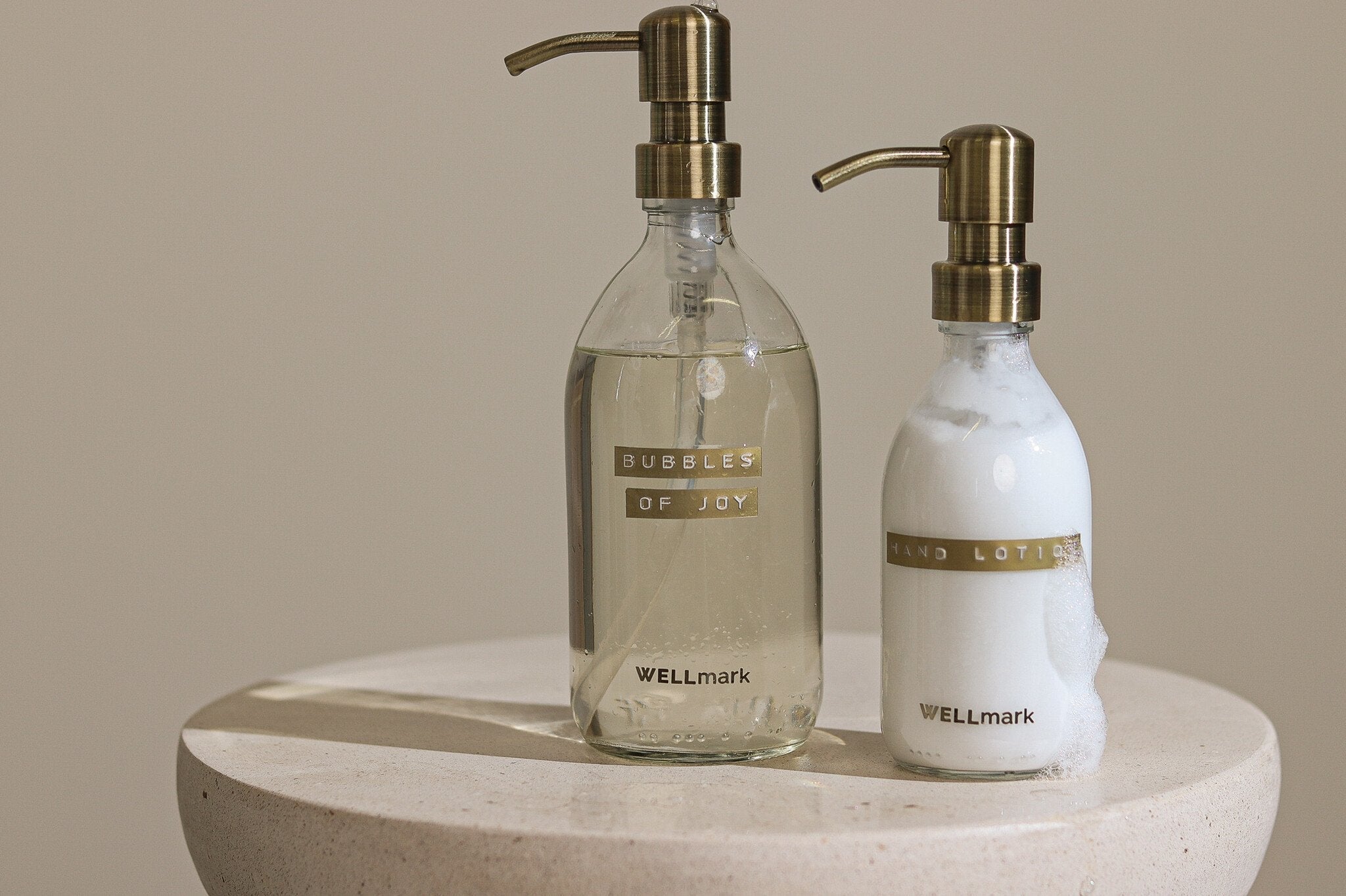 Wellmark Hand Lotion Transparant/Brass Bronze - Soft Hands Wellmark