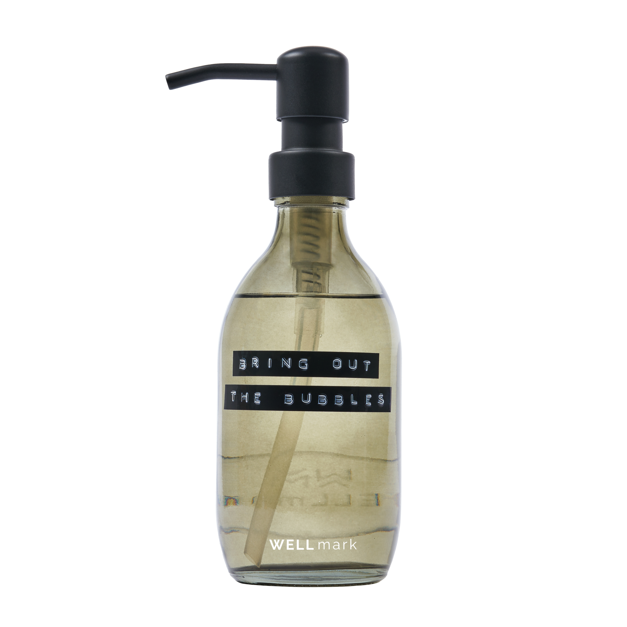 Wellmark Handzeep Black Dark Amber 250ml Wellmark