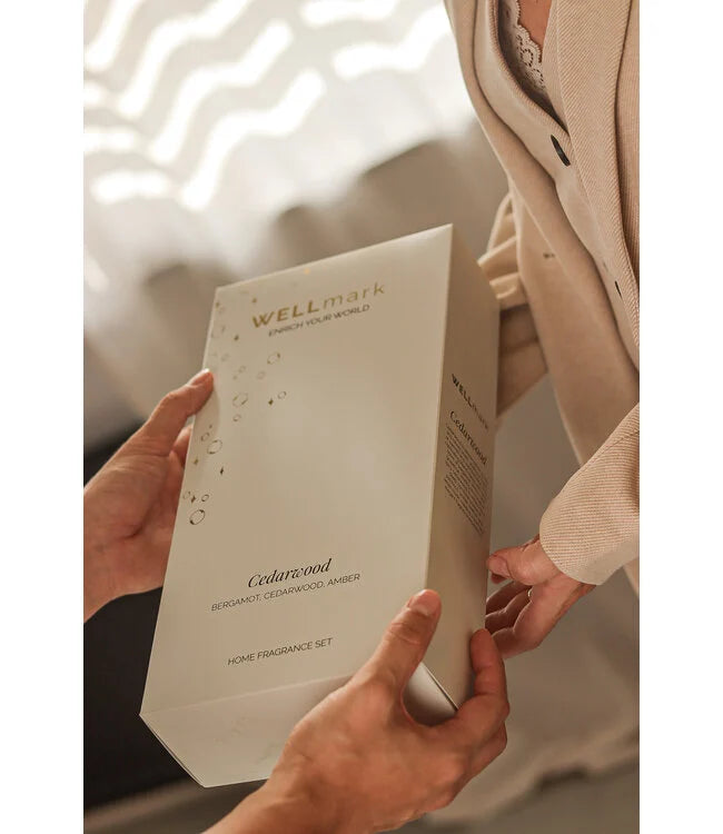 Wellmark Giftset Cedarwood Home Fragance Set Wellmark