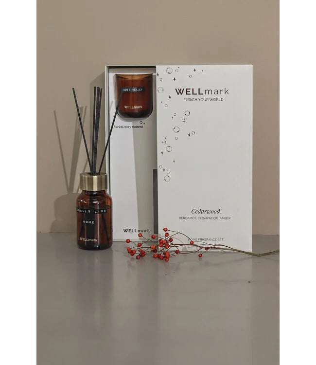 Wellmark Giftset Cedarwood Home Fragance Set Wellmark