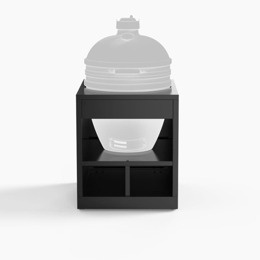 Kamado Module Zwart Stalen Buitenkeuken Forge Adour