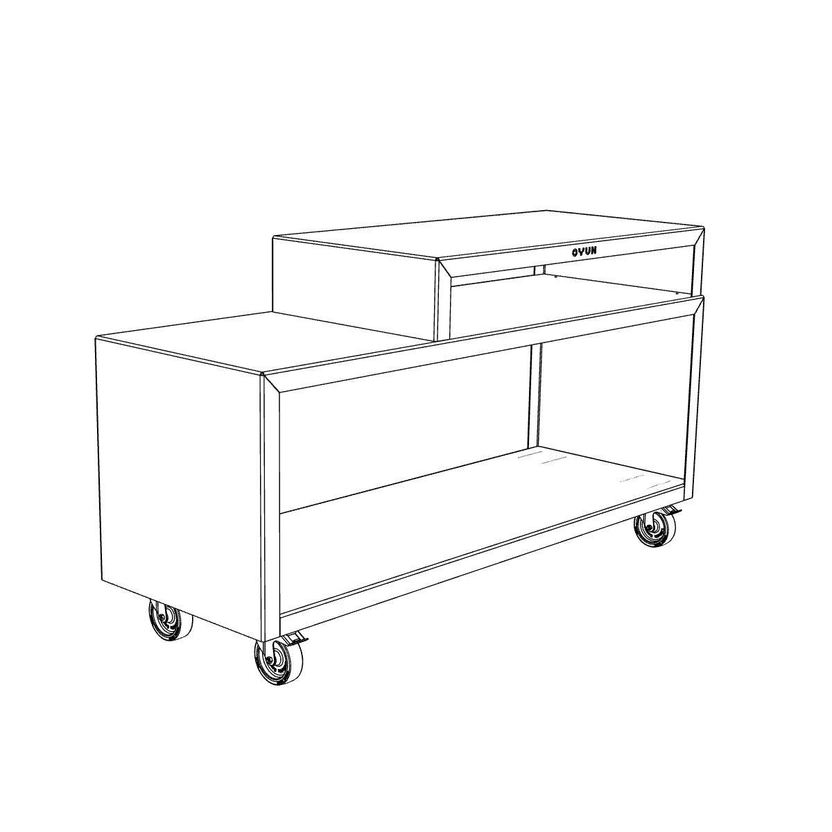 OVUN Mini : Compacte houtgestookte buitenoven | Bak, grill, rook & kook buiten OVUN